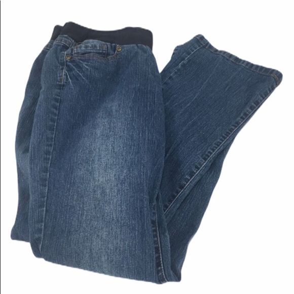 Planet Motherhood Denim - Planet Motherhood Maternity Jeans, Blue, Medium